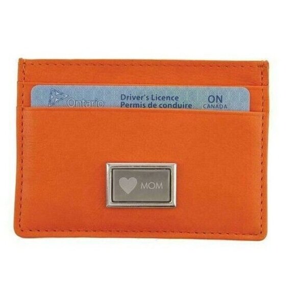 Slim CC Wallet Color Mandarin - Picture 1 of 1
